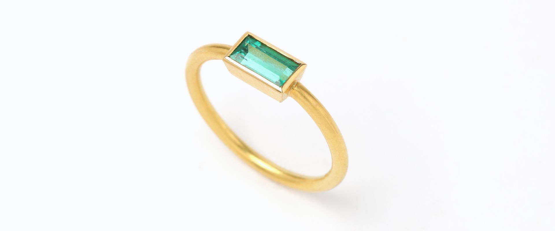 Ringe 900 Gelbgold Turmalin, Mandaringranat, Goldschmiede München