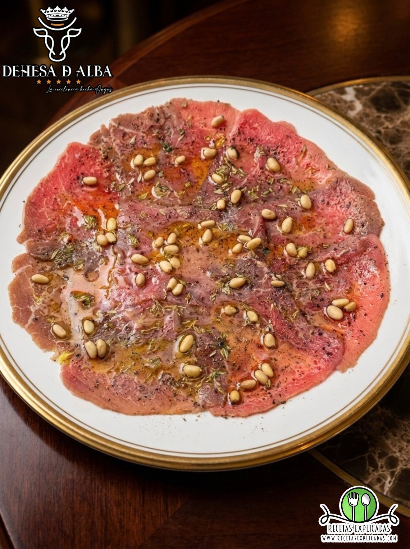 Carpaccio de Angus dehesa de alba