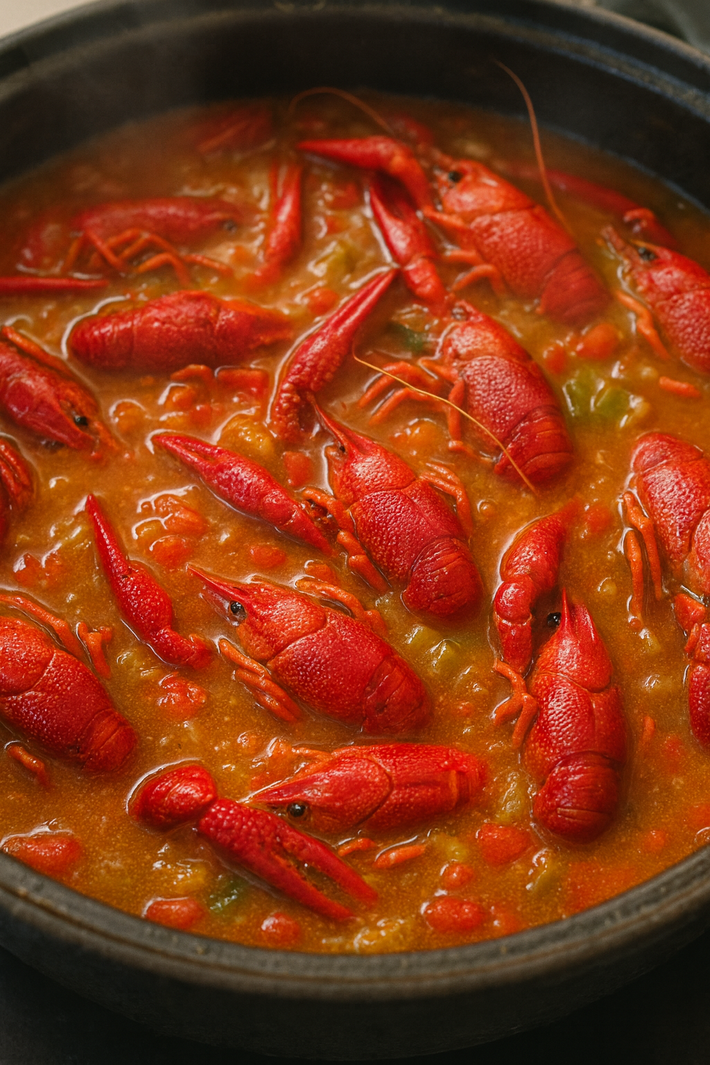 cangrejo rojo americano, cangrejo de río receta, especie invasora españa, cangrejos en salsa, cangrejos al ajillo, recetas con cangrejos de río, gastronomía sostenible, recetas explicadas