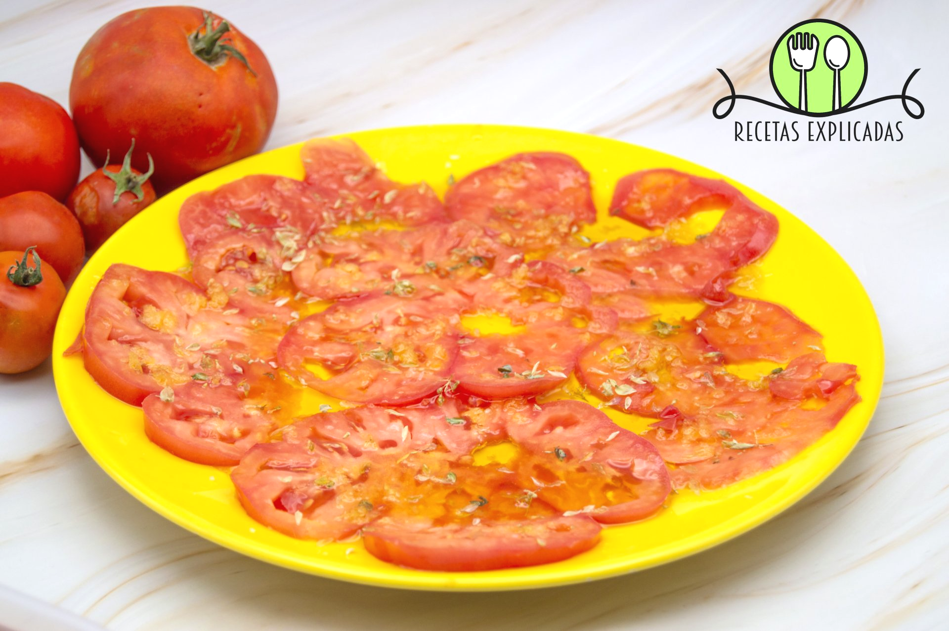 Ensalada de tomate Ensalada de tomate