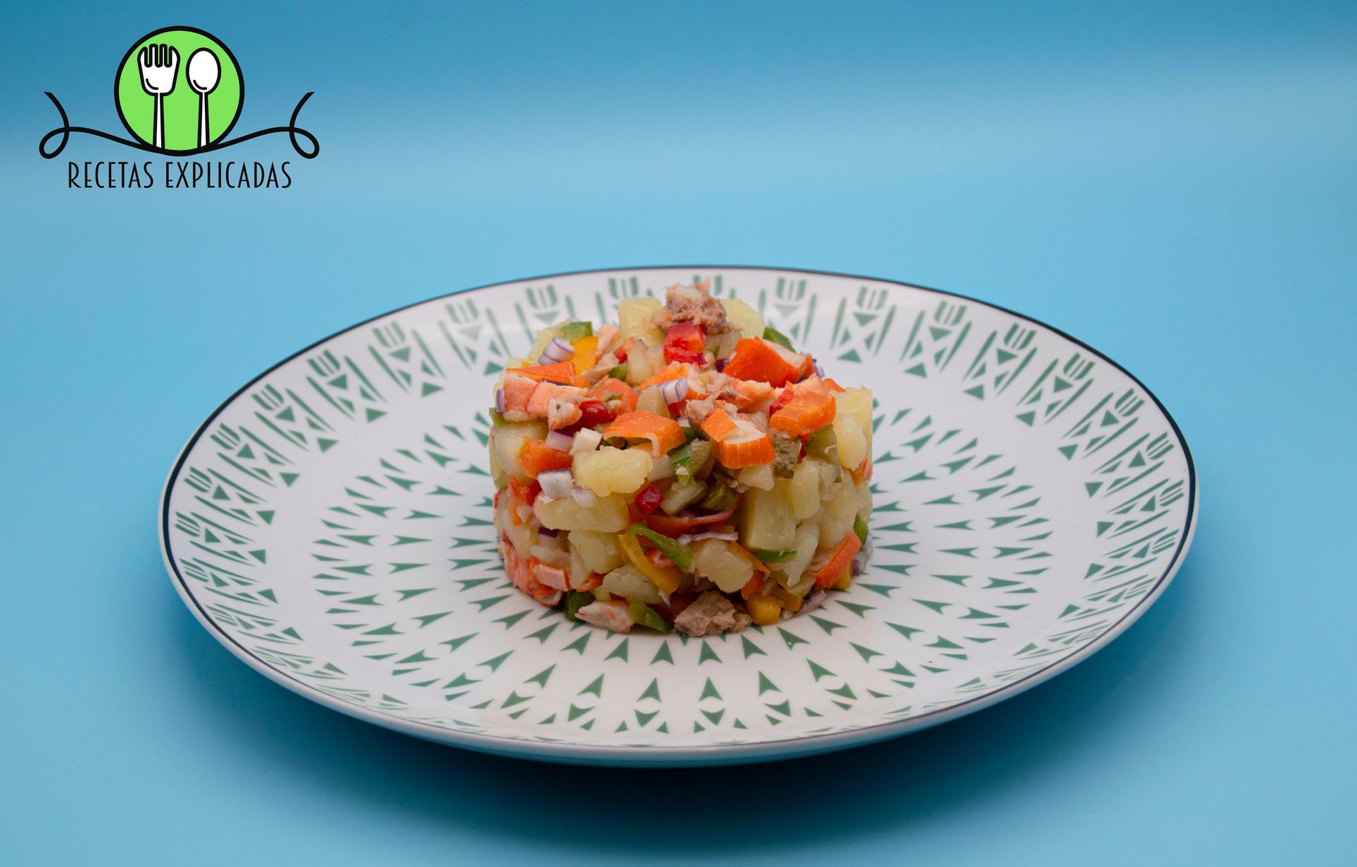 Ensaladilla con Vinagreta de Langostinos
