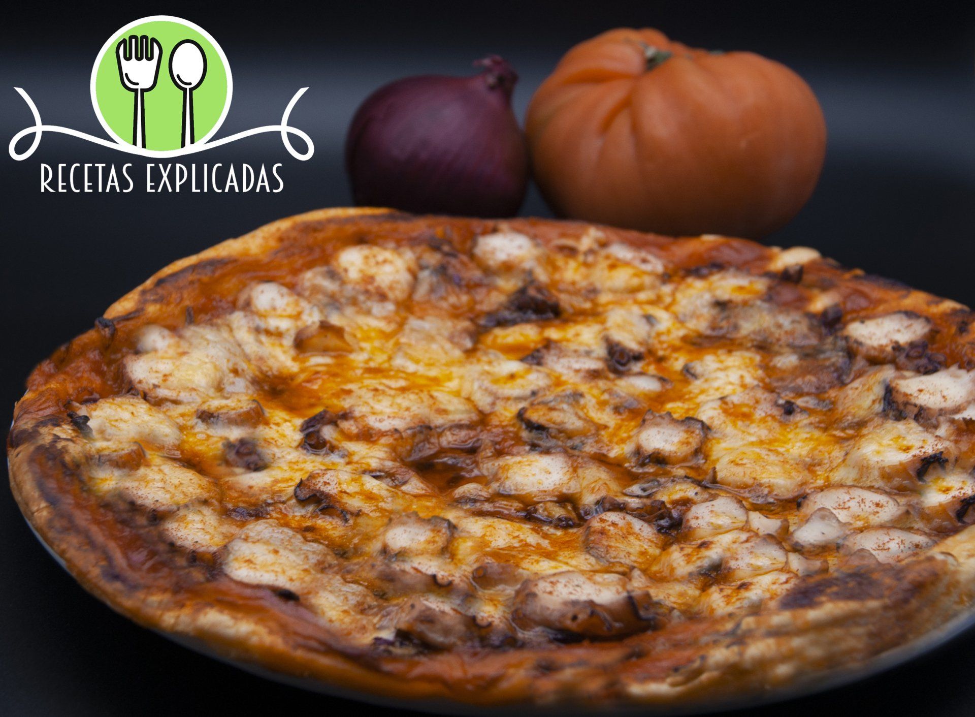pizza de pulpo