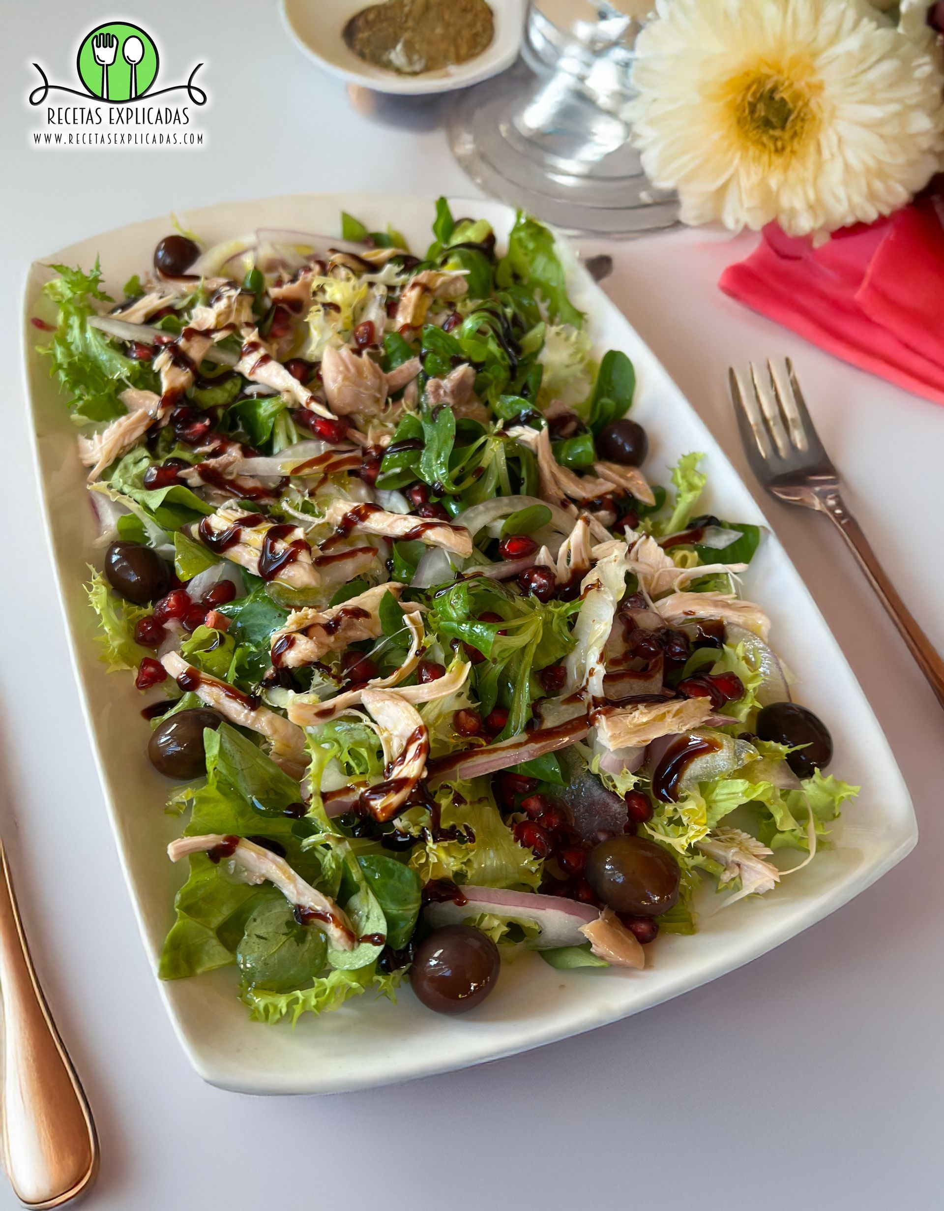 Ensalada con Faisán Escabechado Amo