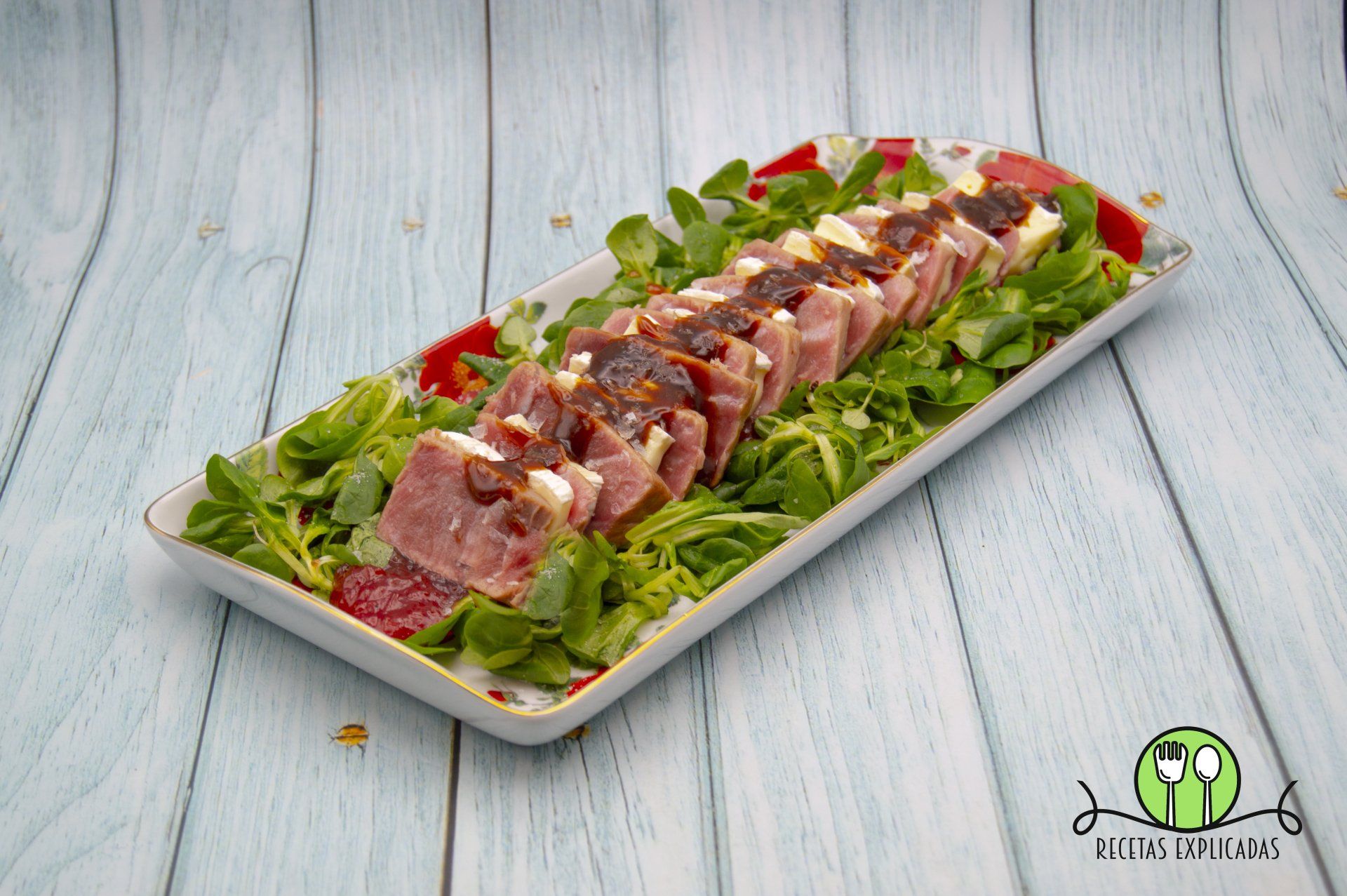Tataki de atún Tataki de atún