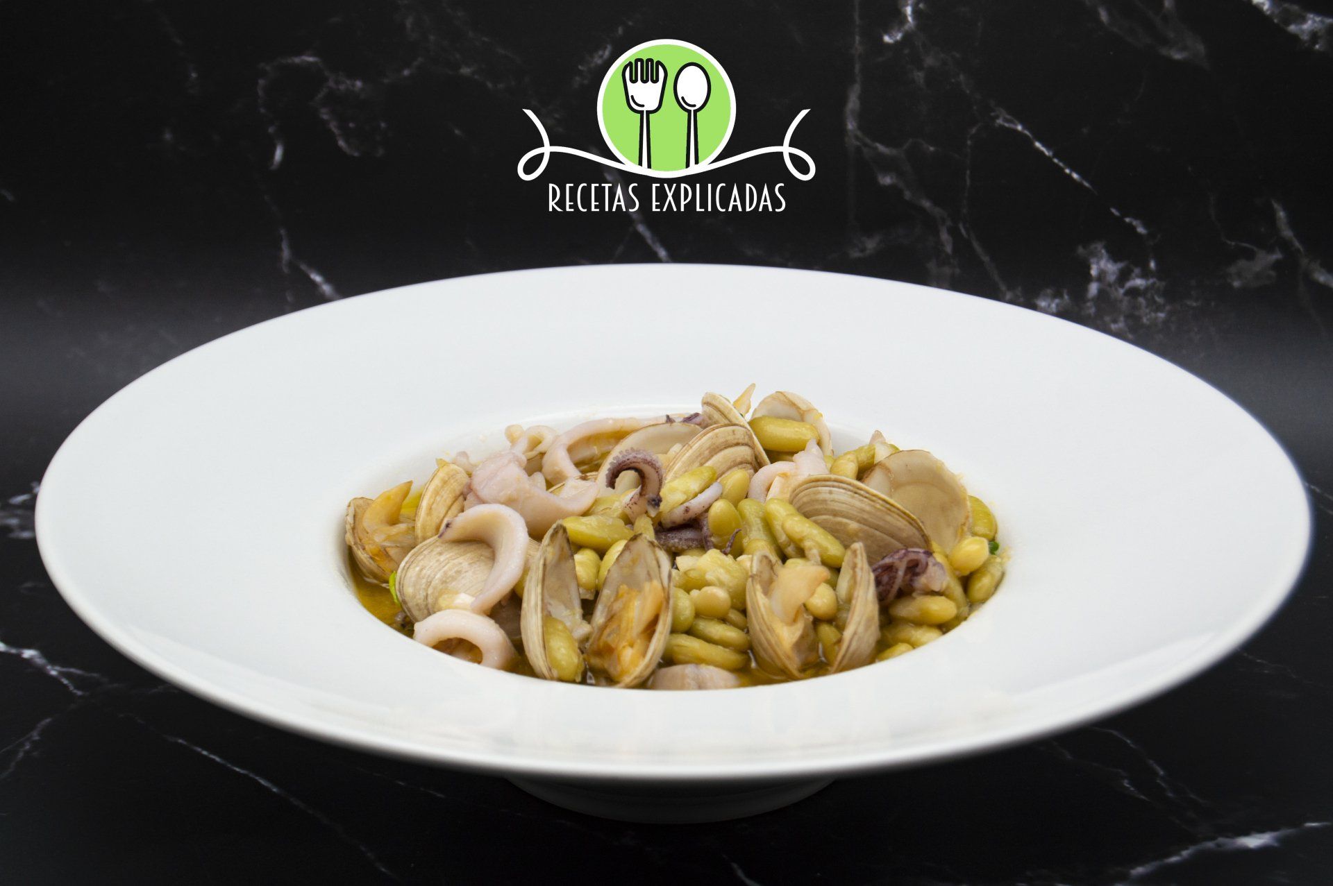 Alubias verdinas con almejas y chipirones Recetas Explicadas