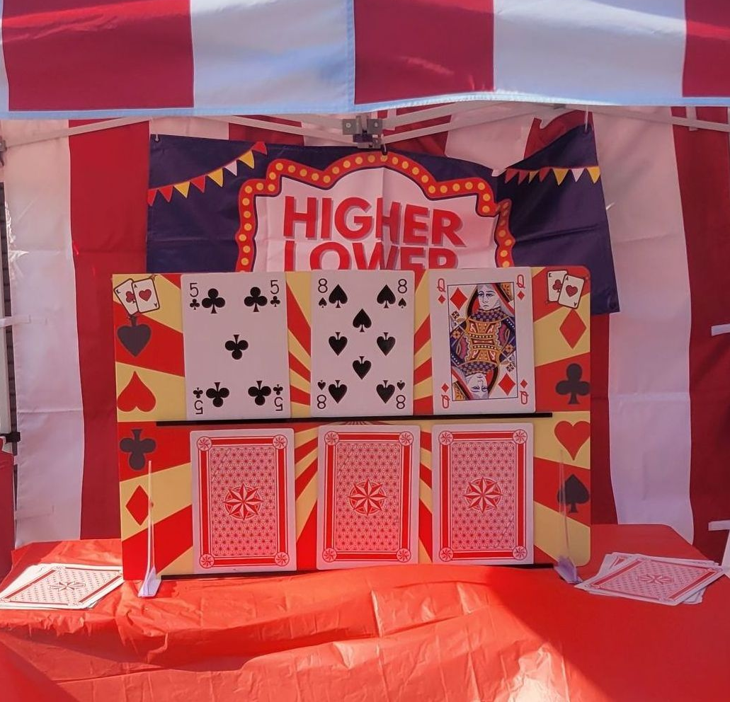 High or lower game