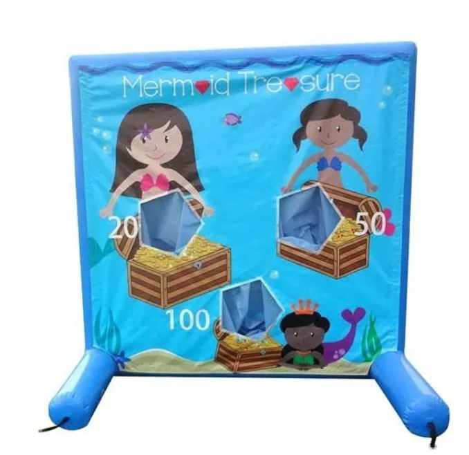 Mermaid Treasure Toss game