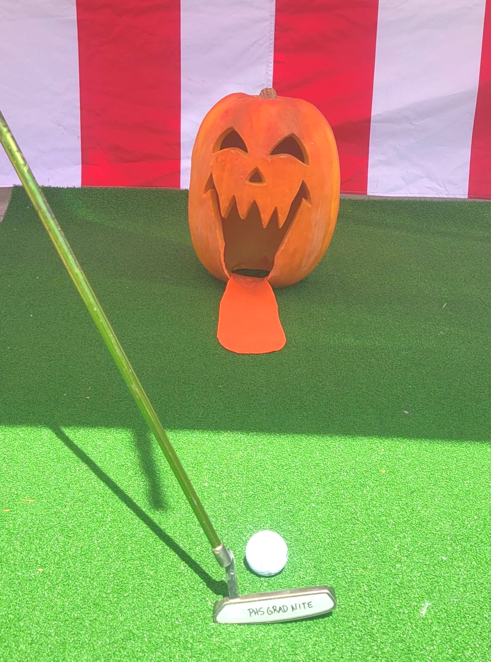 Pumpkin mini golf