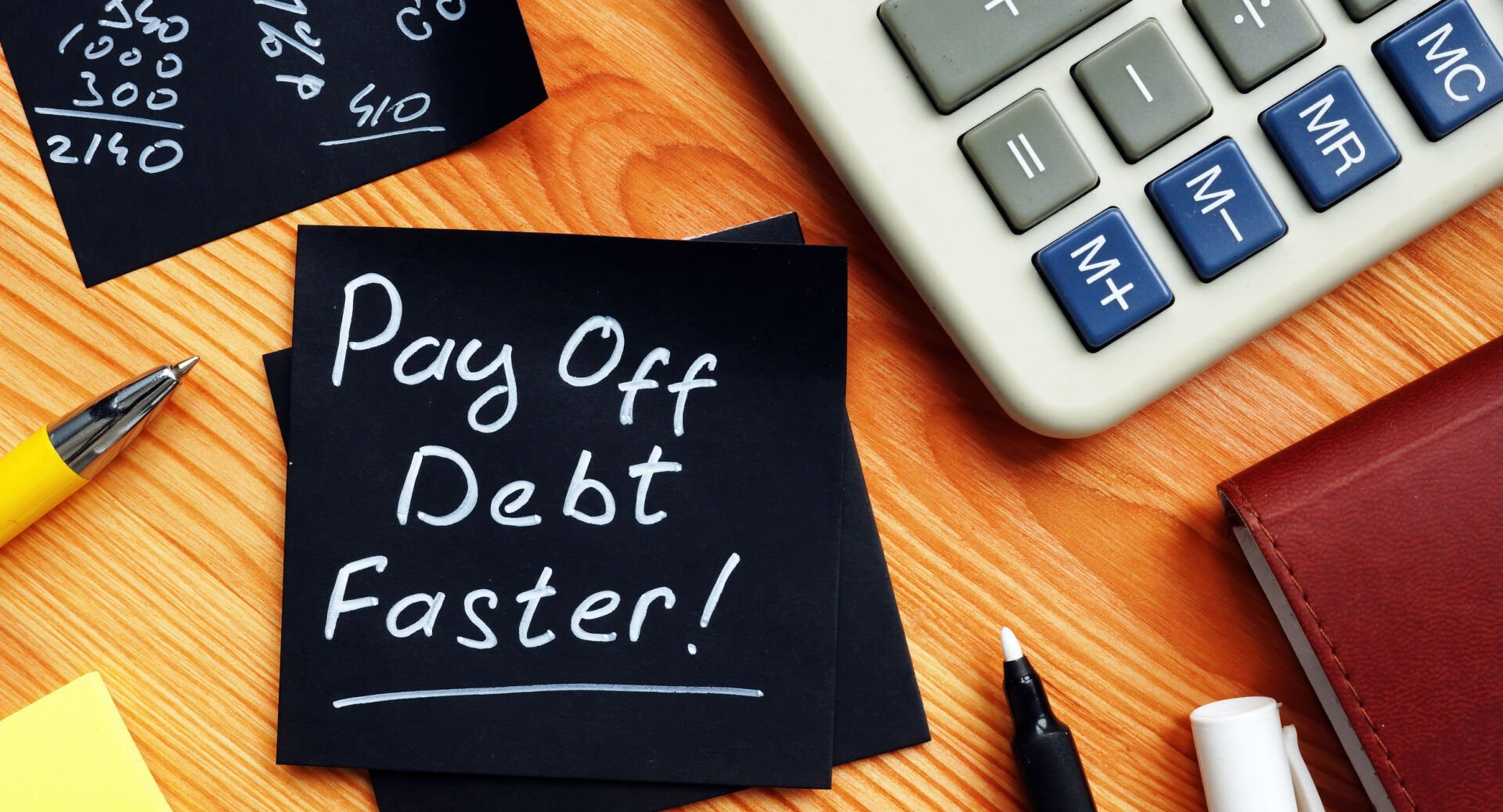 Getting yourself out of debt: pay off debt faster.