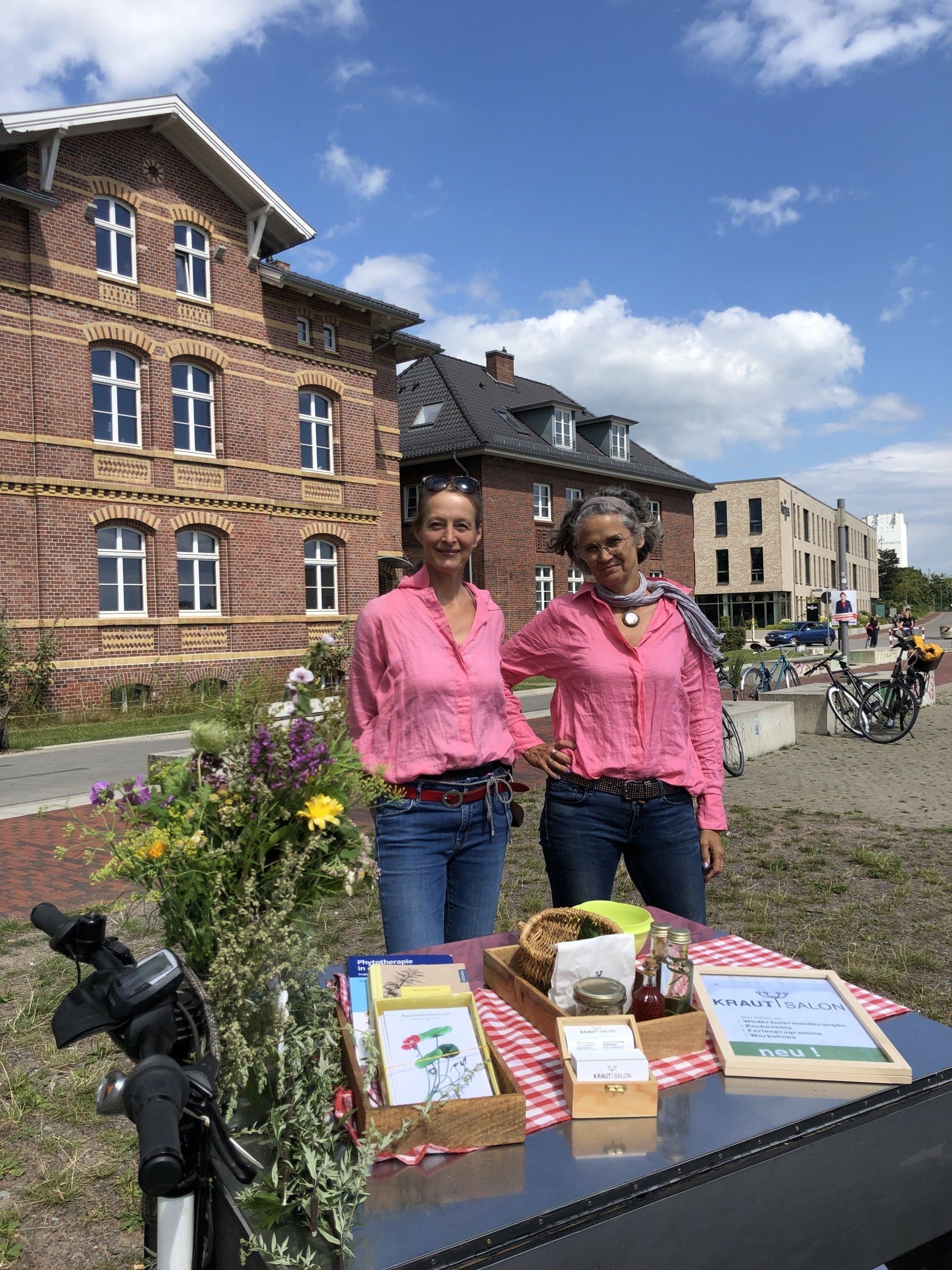 Eine Wildkräuter-Radtour in den Ferien, mit dem KrautSalon!