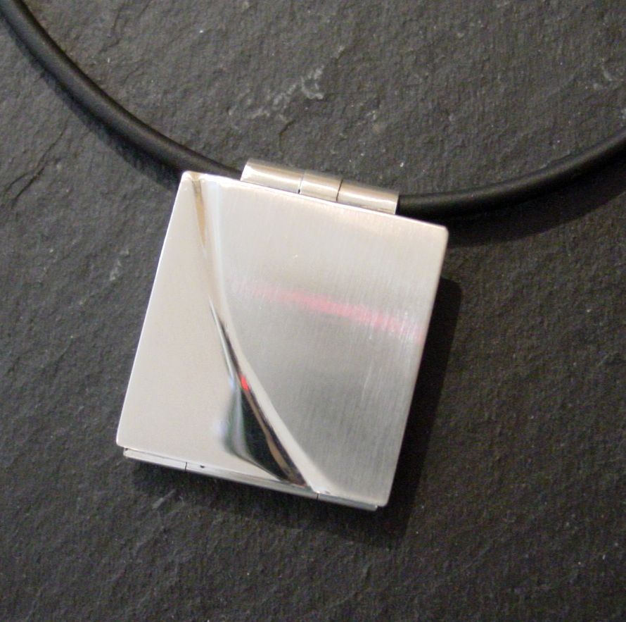 Medaillon Silber Medaillon Silber Bogen Handarbeit Wurlitzer