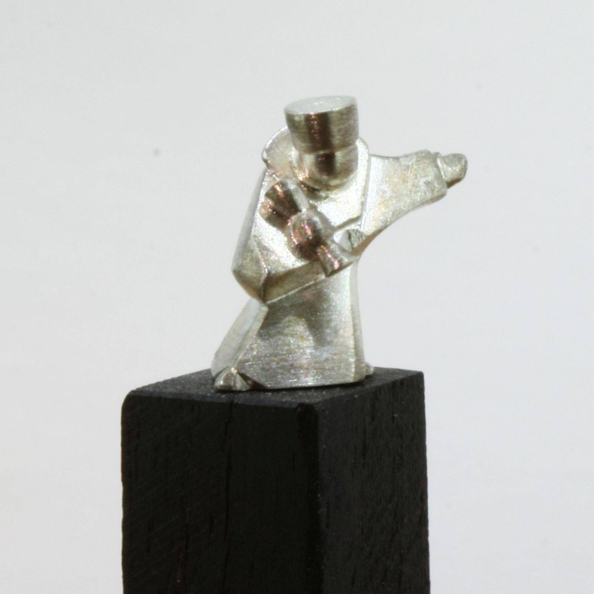 Jesaja Krippenfigur Weihnachten Jesaja aus der Weihnachtskrippe
in Silber Handarbeit