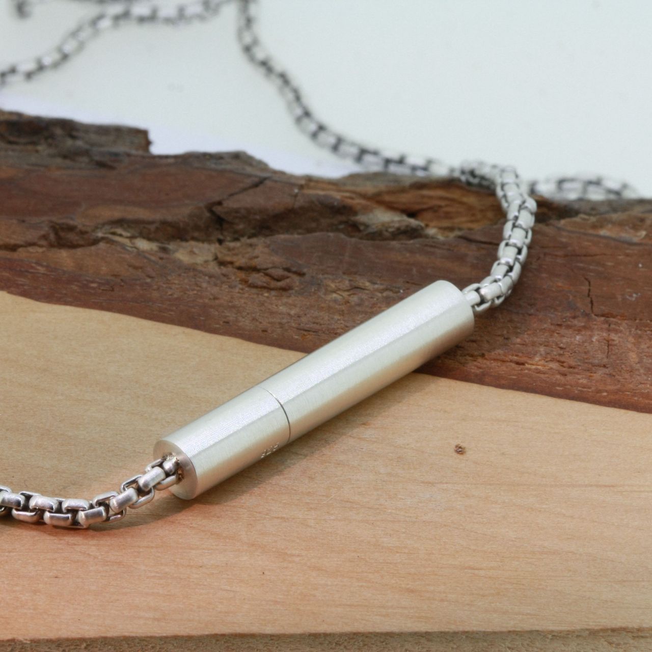 Stabmedaillon Medaillon Stab Silber Handarbeit Wurlitzer