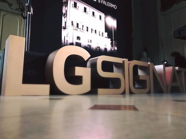 Evento aziendale LG Palazzo Fatta Palermo