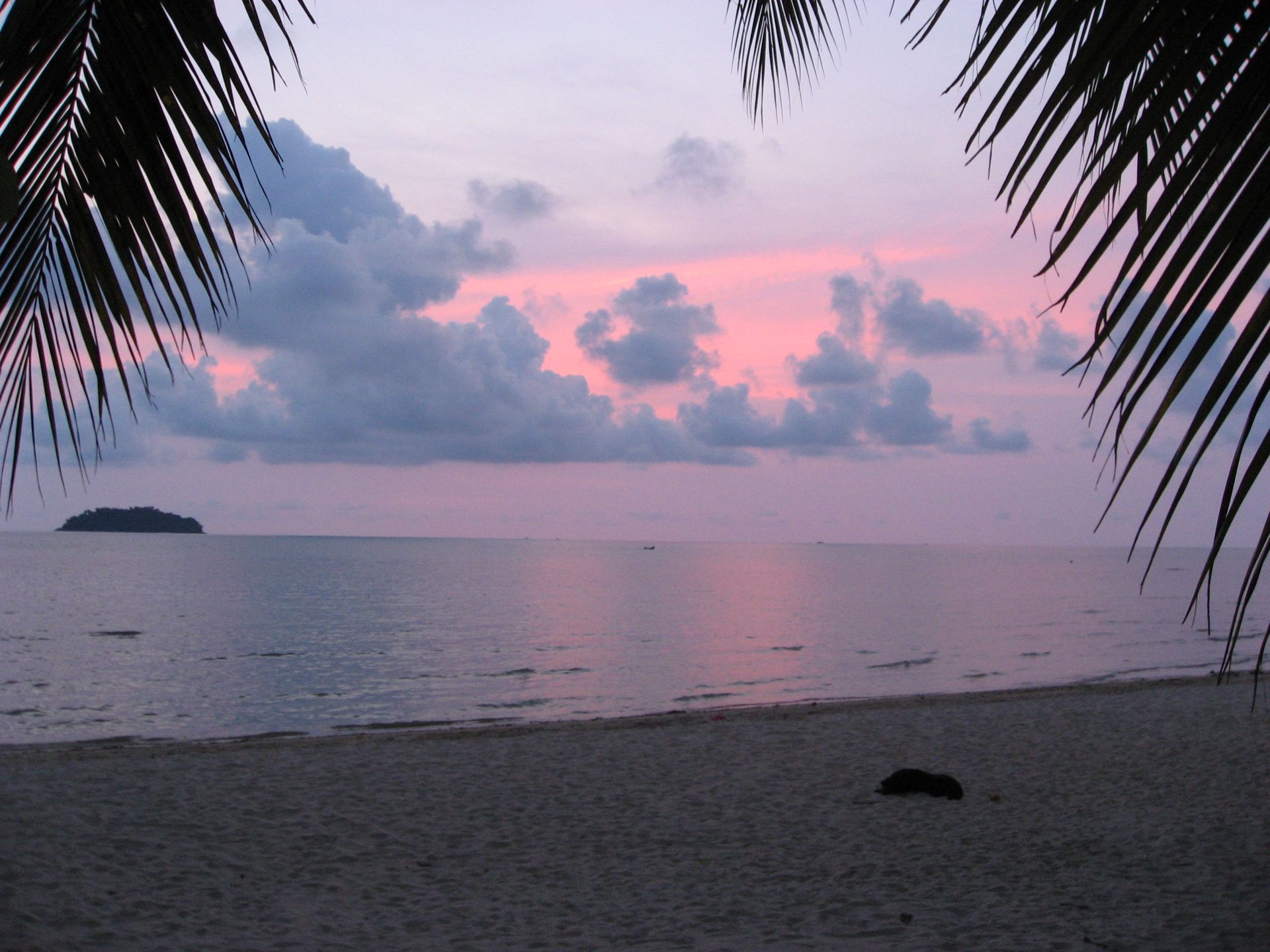 Strand in Abendstimmung