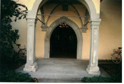 Der Eingang zur Schottenkapelle