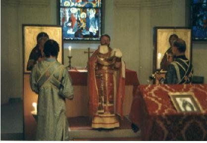 Erzpriester Lukian nach dem Großen Einzug