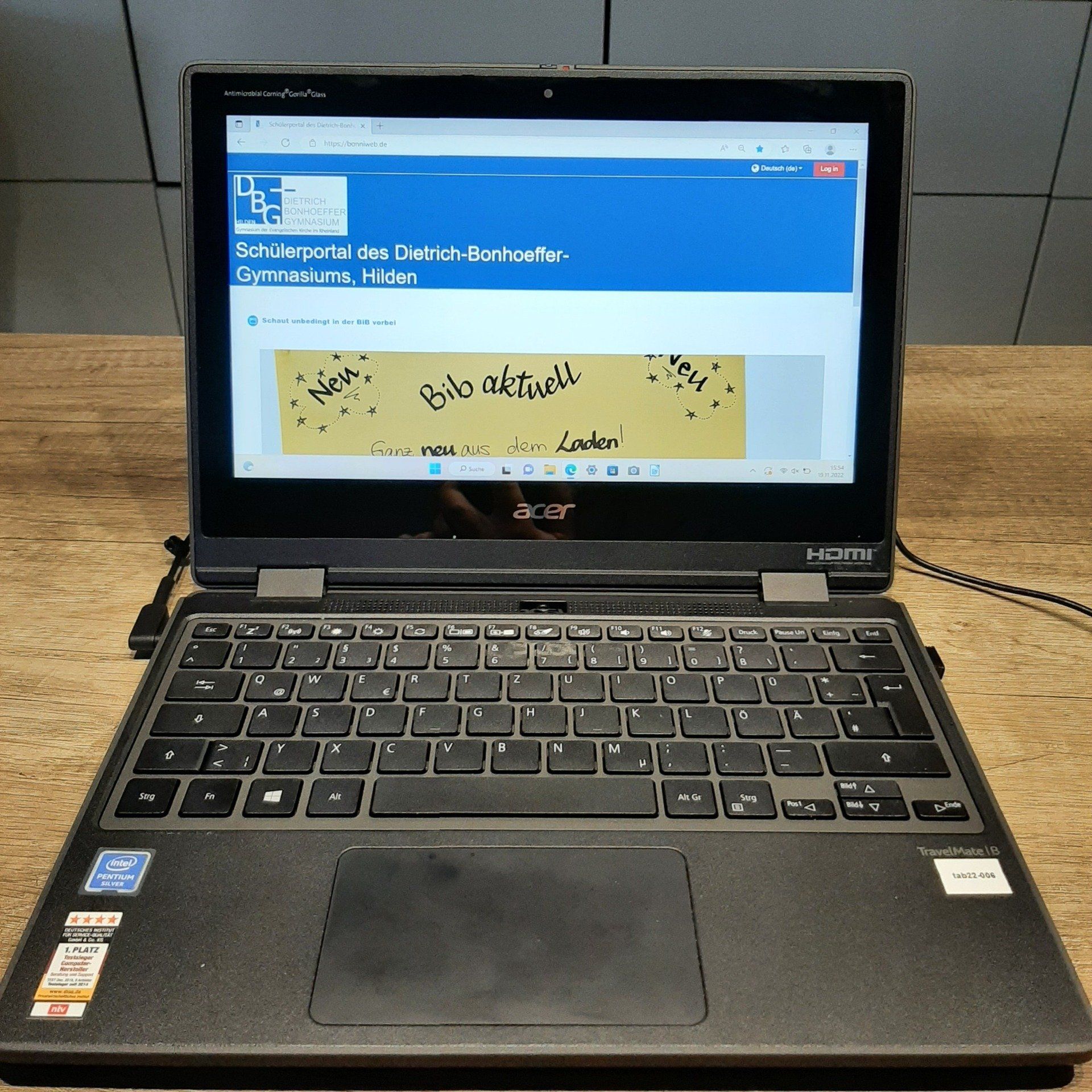 12 Mountainbikes für die AG und Sportfahrt