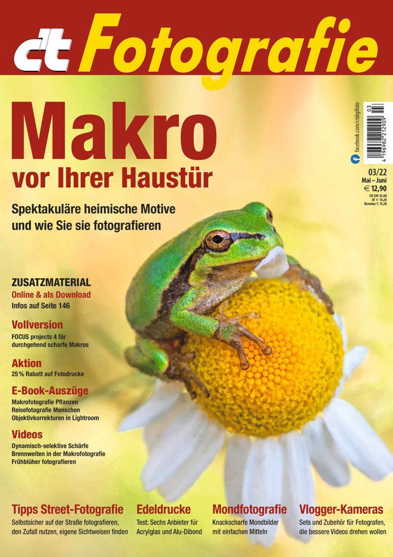 Ein Artikel von mir in der aktuellen c't Fotografie c't Fotografie