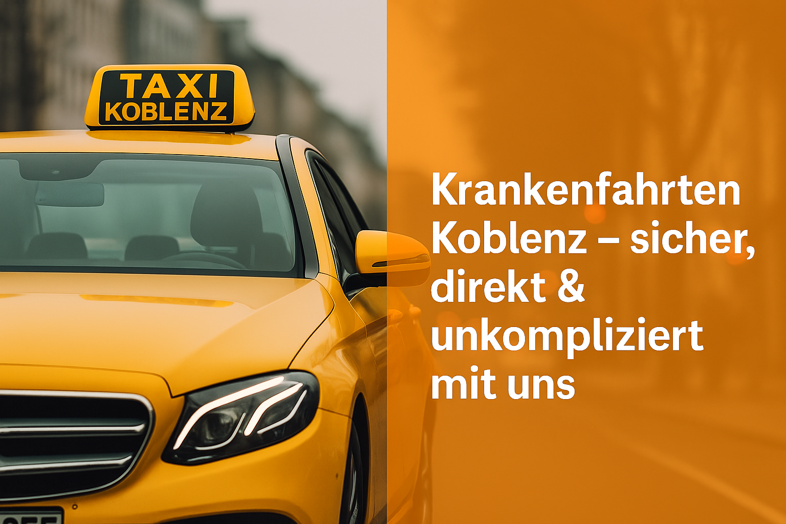 Taxi Koblenz: Taxi Times über Festpreise & Preisrechner