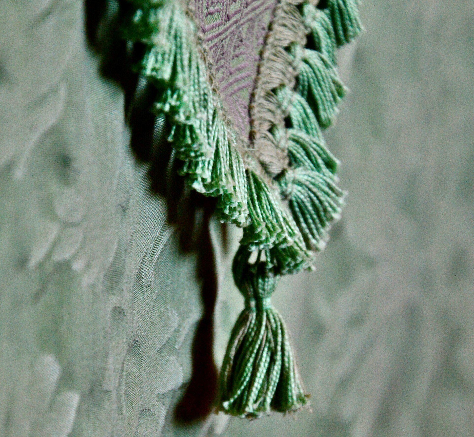 Passamenterie élément de décour Château de Cirey