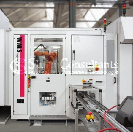 Roboter-Entgratzelle