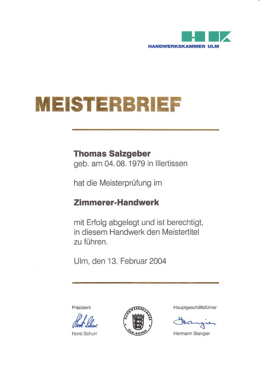 Meisterbrief