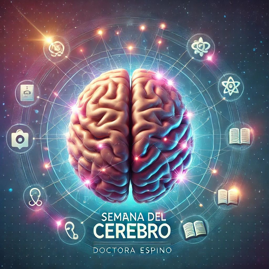 LA DOCTORA ESPINO CON LA SEMANA DEL CEREBRO