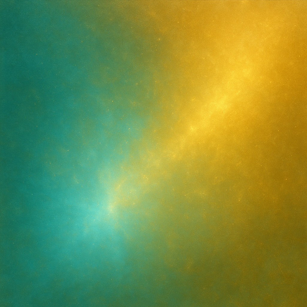 Gold und türkis Farbe