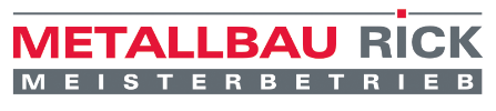Banner der Firma Metallbau Rick, Partner des SSV Walberberg 1930 e.V.