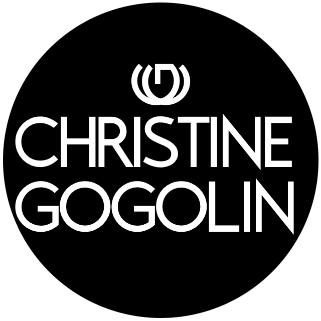 Logo Christine Gogolin schwarz weiß