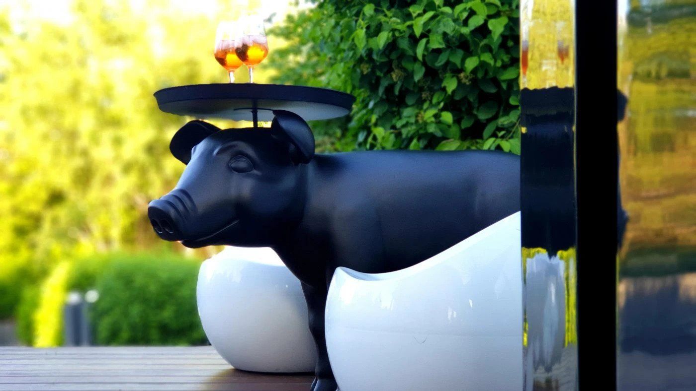 Als perfekte Ergänzung für ihren #HOLIDAYATHOME Gartendeko der Designerin Claudia Bias In Berlin und Brandenburg