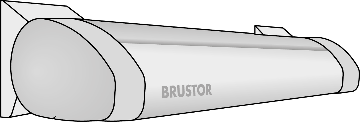 Günstige Markise Modell B27 von Brustor – Terrassenheizung
