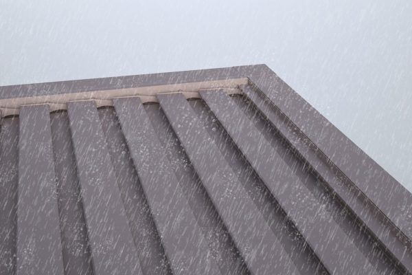 Steuern Sie unsere Terrassenüberdachung mit Lamellendach B200 XL aus Aluminium mit praktischer Fernbedienung