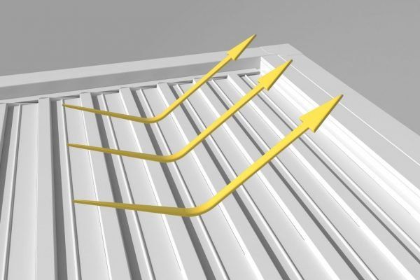 Unsere motorisierte Terrassenüberdachung mit Lamellendach B200 XL aus Aluminium kann auch per Smartphone, Tablet oder Computer gesteuert werden.