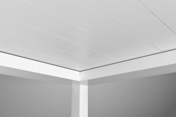 Steuern Sie unsere Terrassenüberdachung mit Lamellendach B200 XL aus Aluminium mit praktischer Fernbedienung