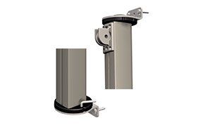 Sonnenschirm Modell P7 von Prostor – Wandhalterung