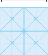 Sonnenschirm Modell P6 DUO oder QUATTRO von Prostor – Vierkant - QUATRO