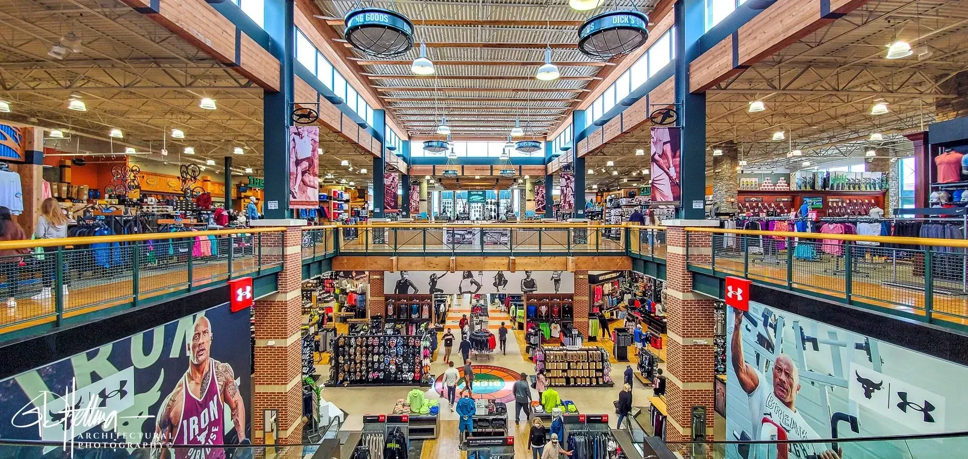 Dick's Sporting Goods retail store interior commercial design architecture Jacksonville FL.