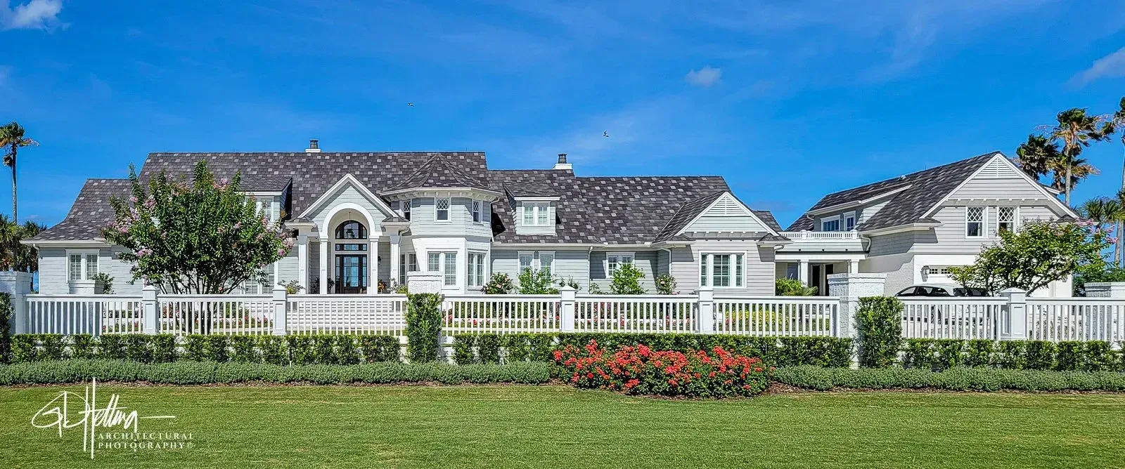 Newly built 2018 oceanfront residence showcasing modern coastal architecture and expansive beachfront views – Ponte Vedra Beach, FL