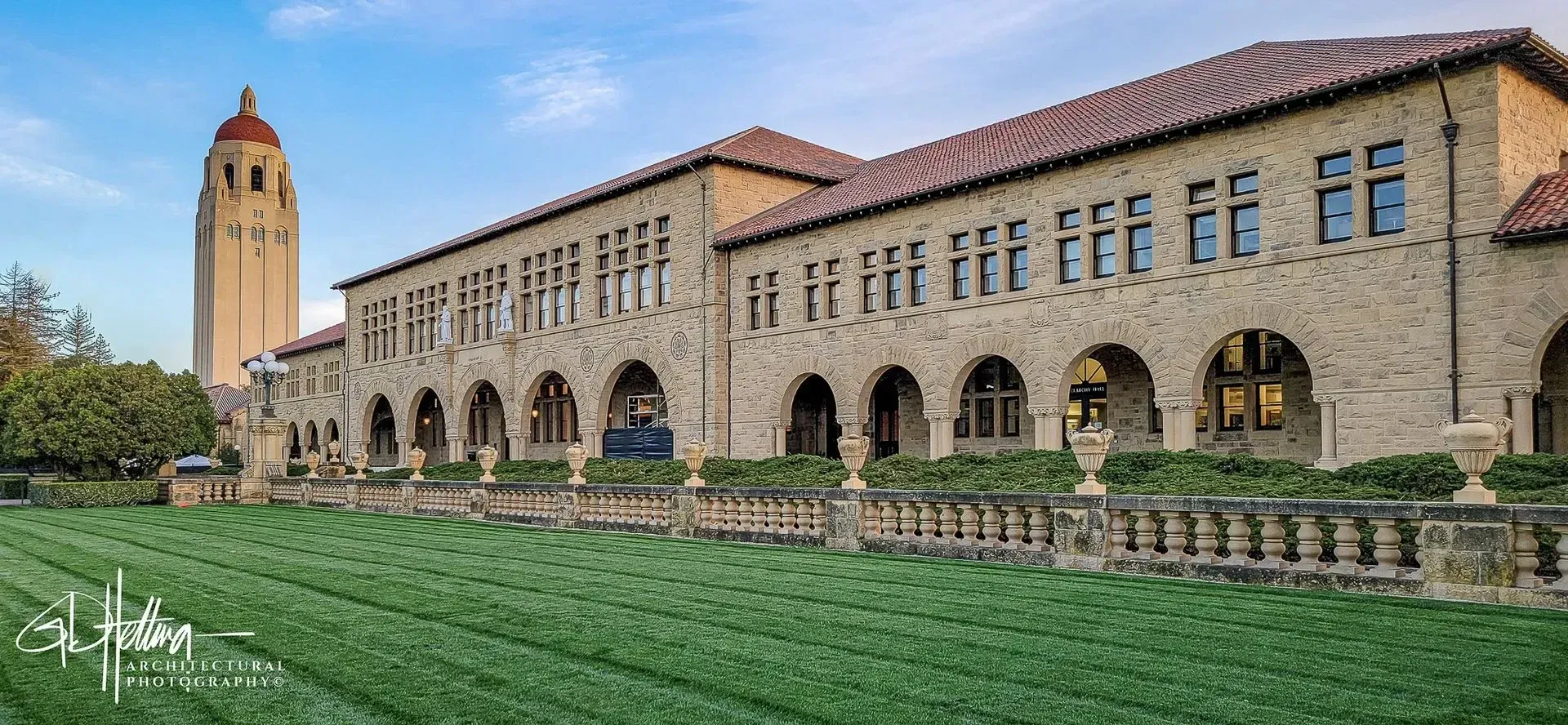 Stanford University campus exterior historic architecture Stanford CA