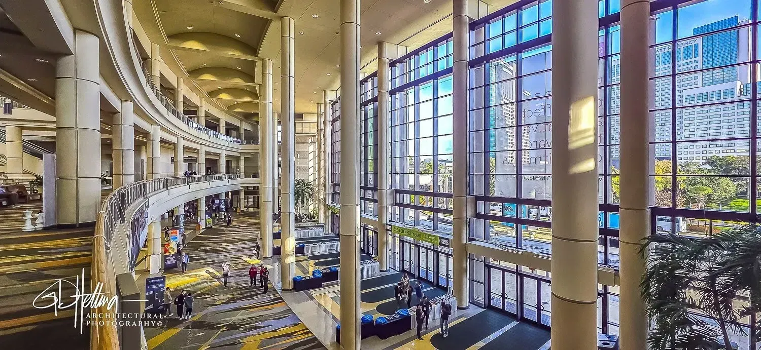 Orlando Convention Center exterior large event venue architectural design Orlando FL