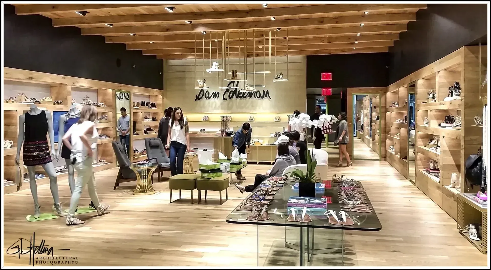 Sam Edelman retail store interior commercial design modern architecture Orlando FL