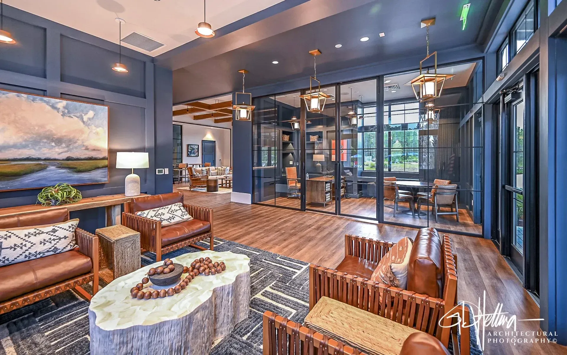 Tributary Clubhouse interior residential community architectural design Yulee FL