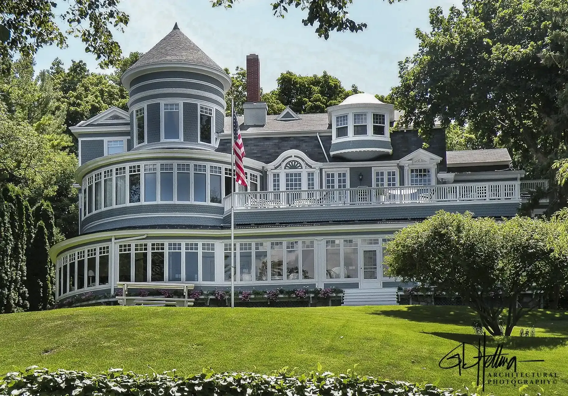 Historic estate exterior featuring traditional residential architecture and preserved design character – Pier-519A