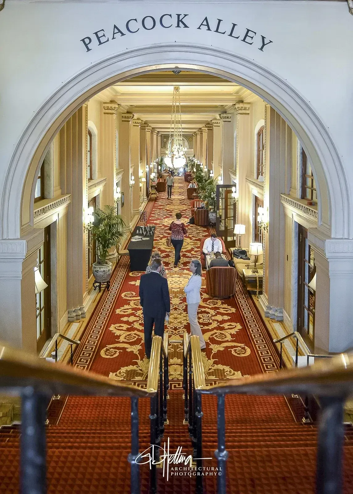 Willard InterContinental Hotel Washington, DC, upscale interior shopping space.