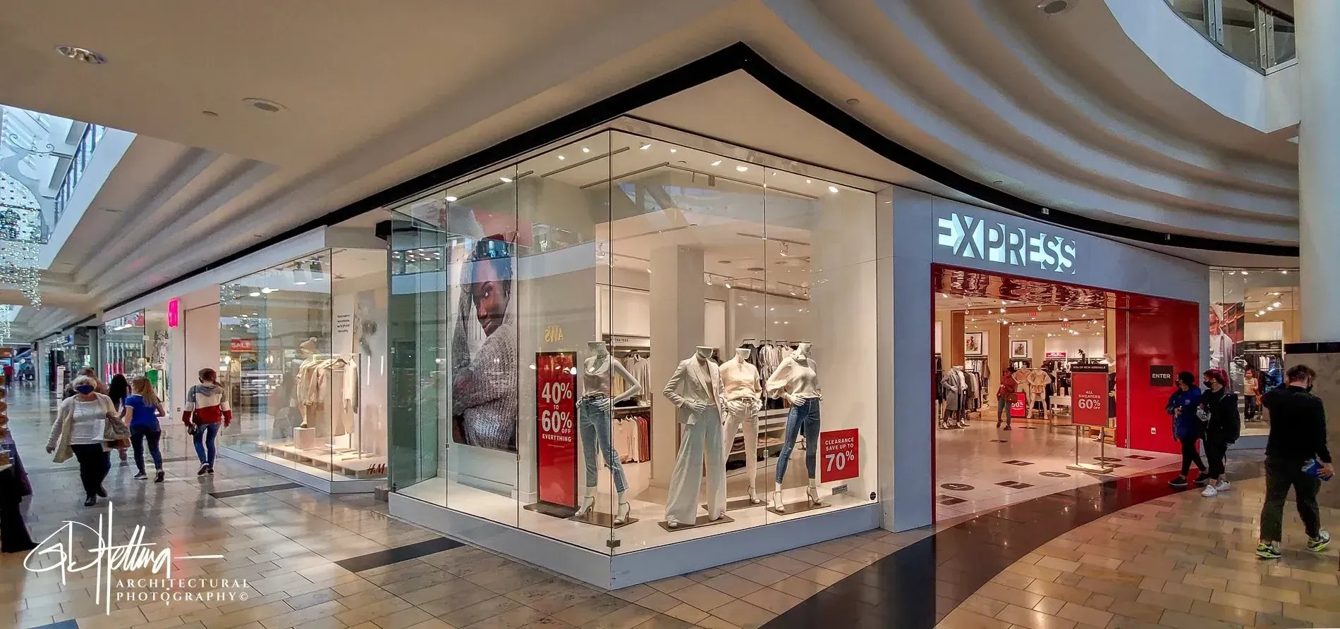 Avenues Mall retail shopping center commercial architecture exterior Jacksonville FL.