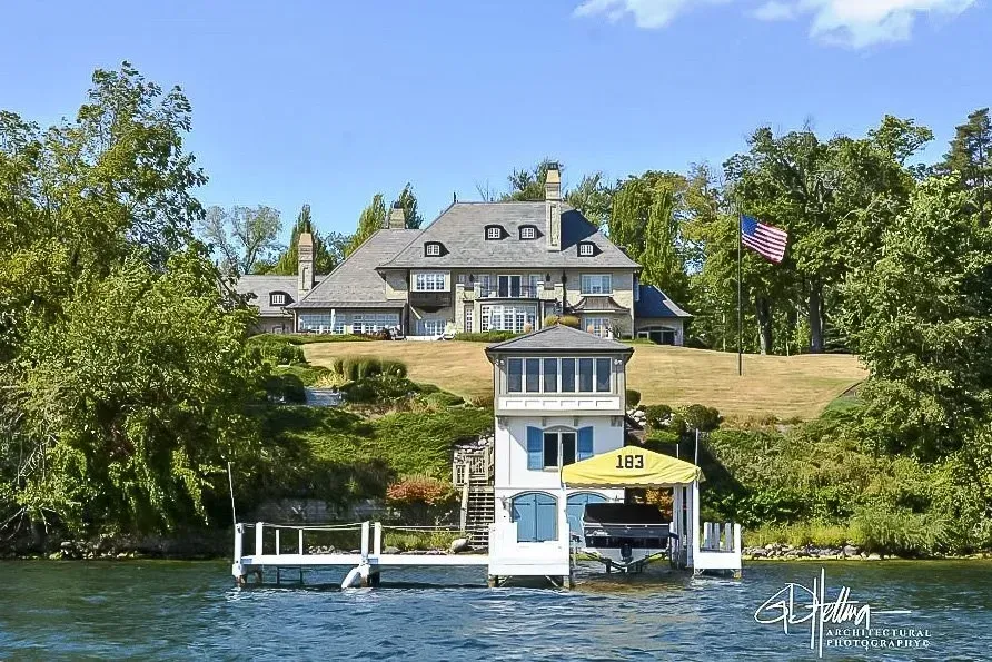 Lake view residential exterior featuring waterfront architecture and serene natural surroundings – Pier-183