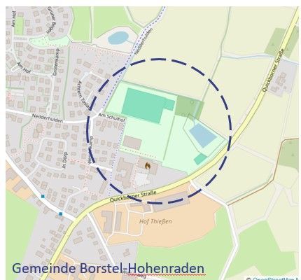 Ortsplan Borstel-Hohenraden Ortsplan Borstel-Hohenraden