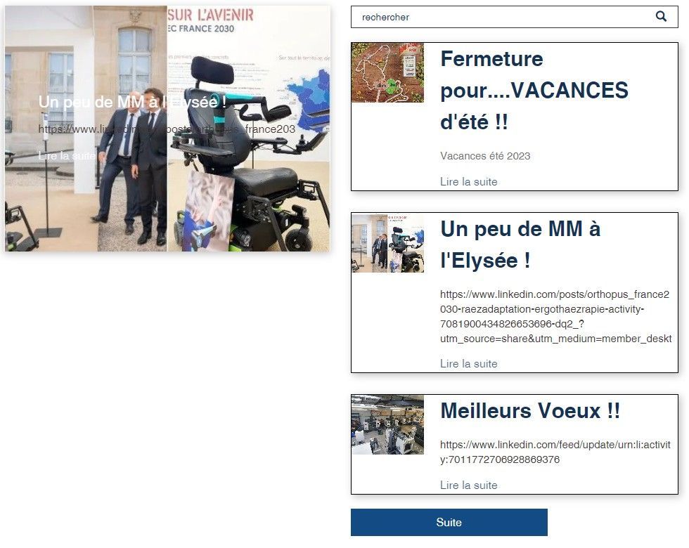 Nos actus, C'est ICI Nos actus, C'est ICI